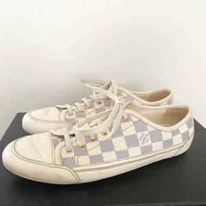 Louis Vuitton Leather Trainers Size 39